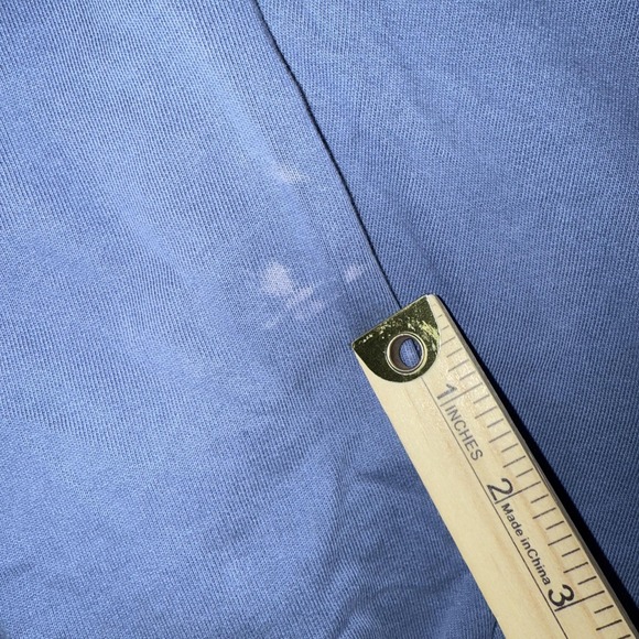 JWXS Crewneck Sweatshirt Mens Small Blue Pocket Pullover Long Sleeve Cotton - Picture 3 of 8